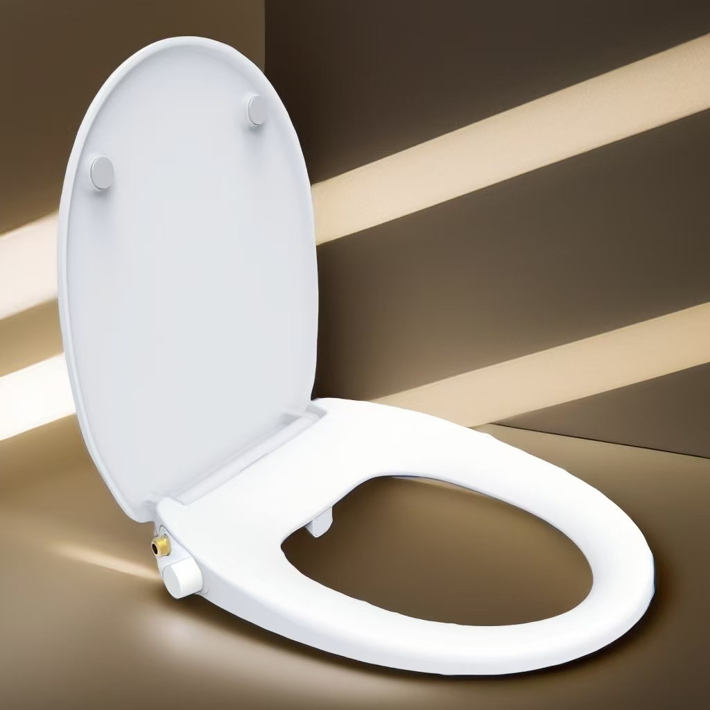 Double-jet O-shaped Heated Toilet Seat